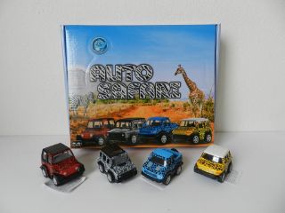 Obrázek z Auto safari 7-7,5cm kov zpětný chod 4dr (12) 